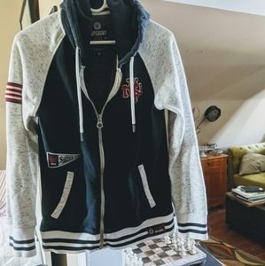 Superdry athletic zip up hoodie
